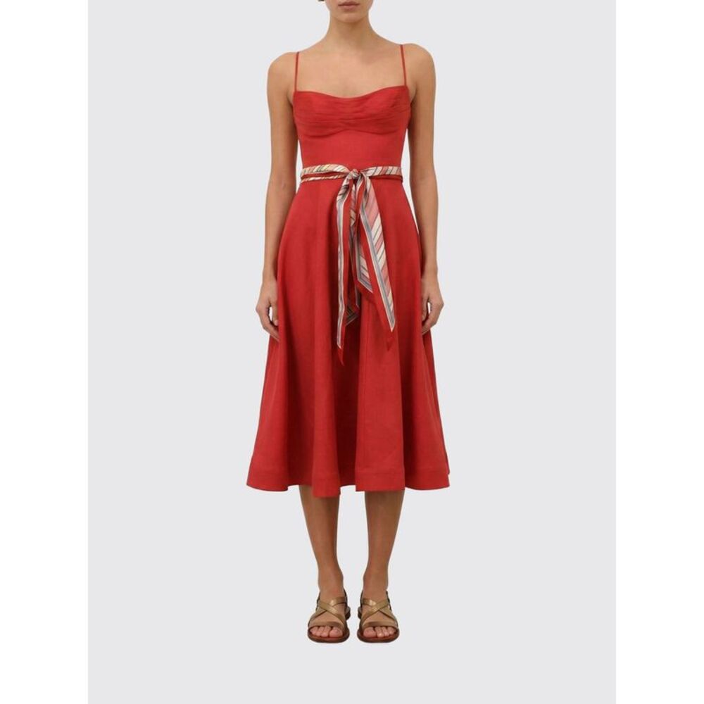 Zimmermann Women Midi Linen Dress Zimmermann - Picture 1 of 4
